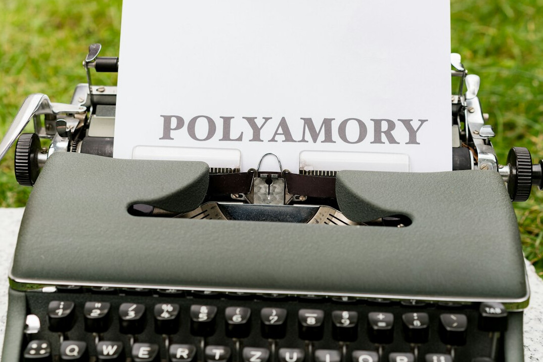Vintage typewriter with a sheet of paper